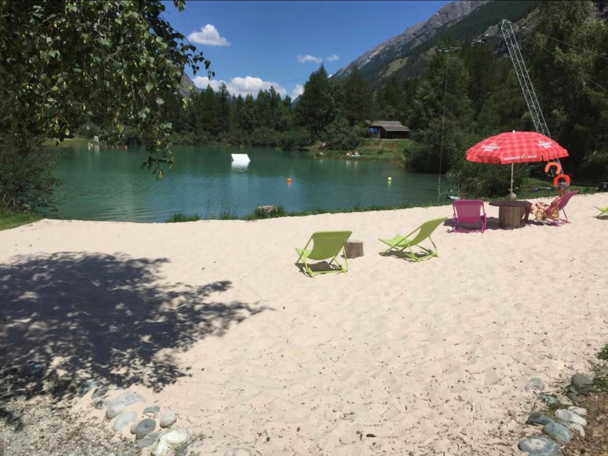 Täsch Moderne Dachwohnung Naehe Zermatt Mit Balkon מראה חיצוני תמונה